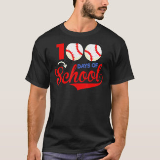 100 dagar med skolapparat 100 dagar Baskekultek T Shirt