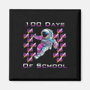100 dagar med skolastronauter och Ro Magnet