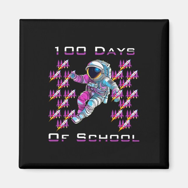 100 dagar med skolastronauter och Ro Magnet (Framsidan)