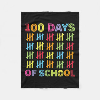 100 dagar med skolbarn 100 dagar med skolexamen fleecefilt