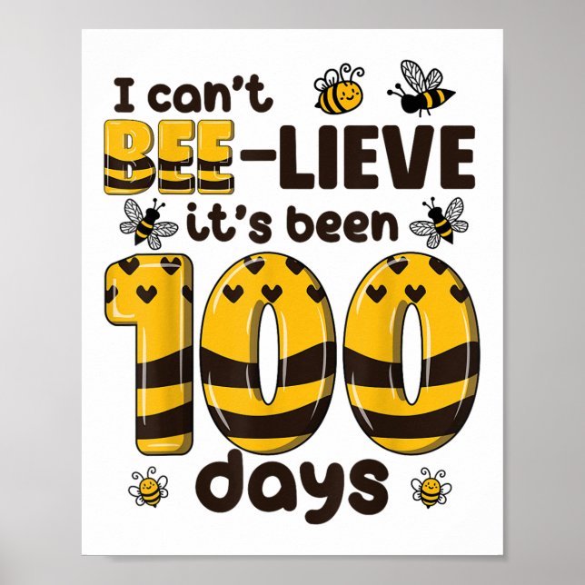 100 dagar med skolbi 100 dagar med skolbarn poster (Framsidan)