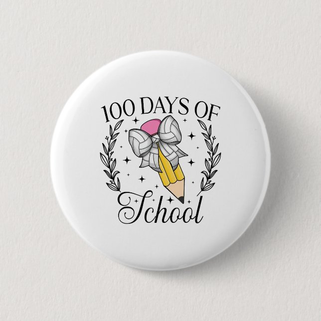 100 dagar med skolblyertspennan knapp (Framsida)
