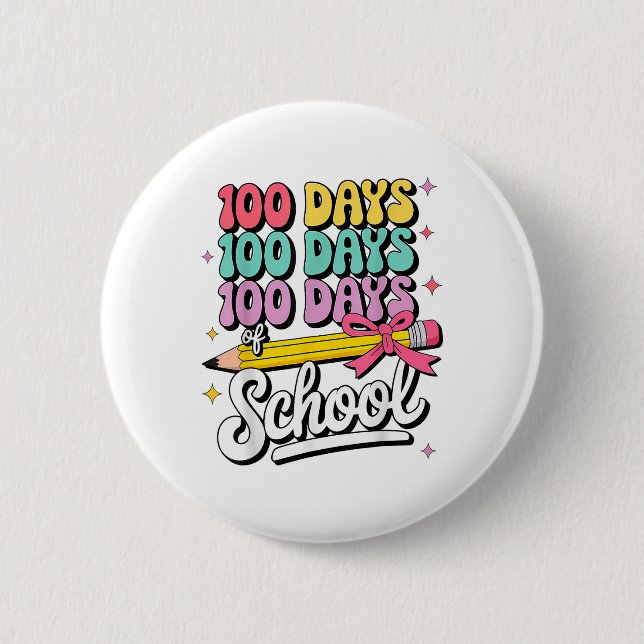 100 dagar med skolflickor, kokvettefat 100 dagar knapp (Framsida)