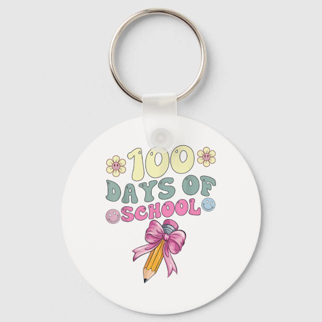 100 dagar med skolflickor, kokvettefat 100 dagar nyckelring (Framsida)