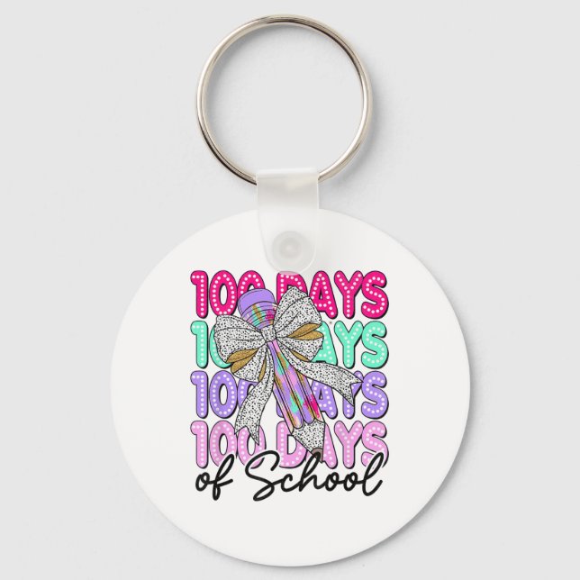 100 dagar med skolflickor, kokvettefat 100 dagar nyckelring (Framsida)