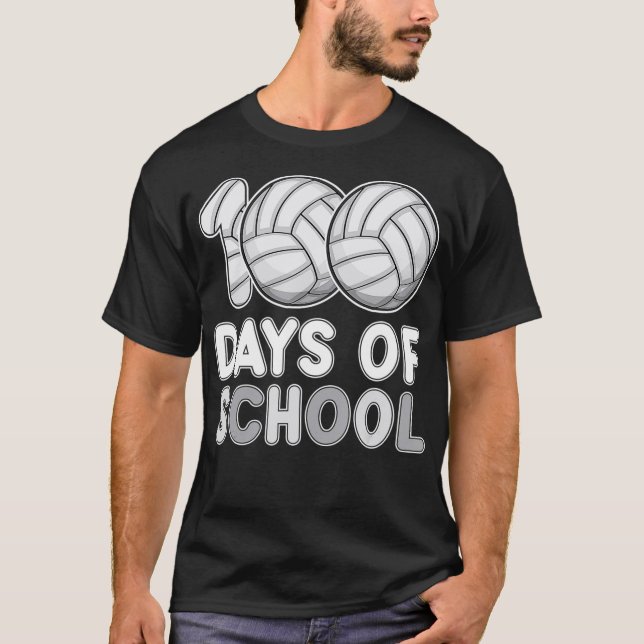 100 dagar med skolflyghögboll 100-dagars skoldag  t shirt (Framsida)