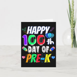 100 dagar med skolgåva 100 dagar med förk-lärare kort