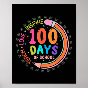 100 dagar med skolinspire i Kärlek 100 dagar Poster