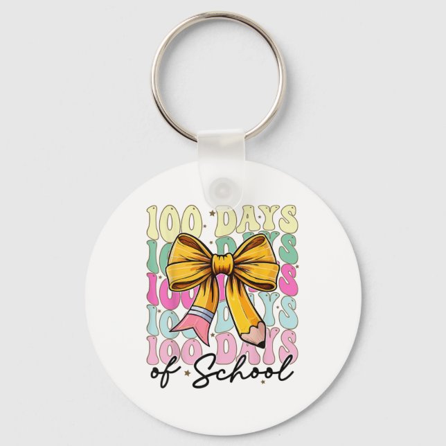 100 dagar med skolkokvett i groovy 100 dagar nyckelring (Framsida)