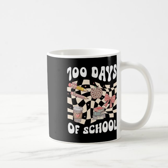100 dagar med skollärarkokvettefat 100 dagar kaffemugg (Höger)