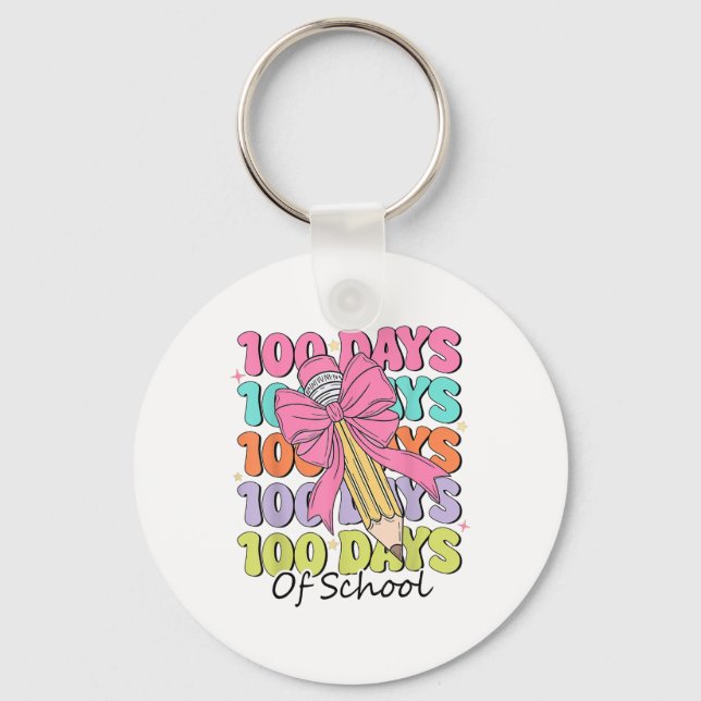 100 dagar med skollärarkokvettefat 100 dagar nyckelring (Framsida)