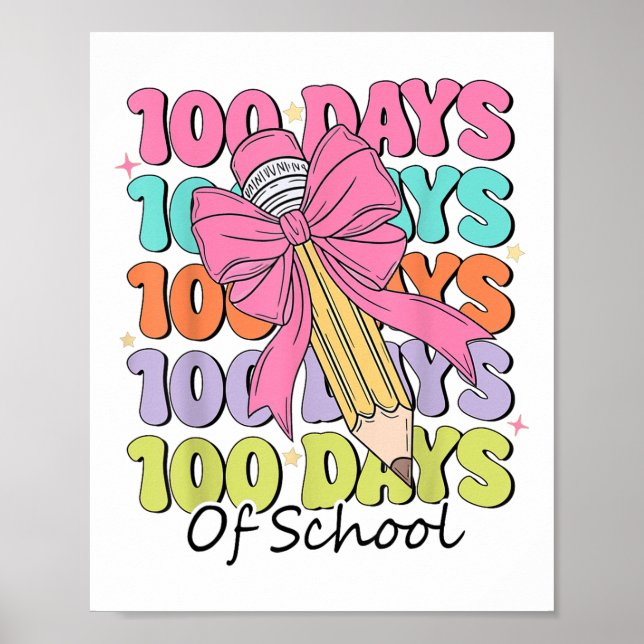 100 dagar med skollärarkokvettefat 100 dagar poster (Framsidan)