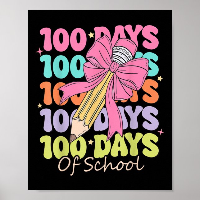 100 dagar med skollärarkokvettefat 100 dagar poster (Framsidan)