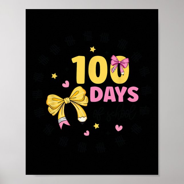 100 dagar med skollärarkokvettefat 100 dagar poster (Framsidan)