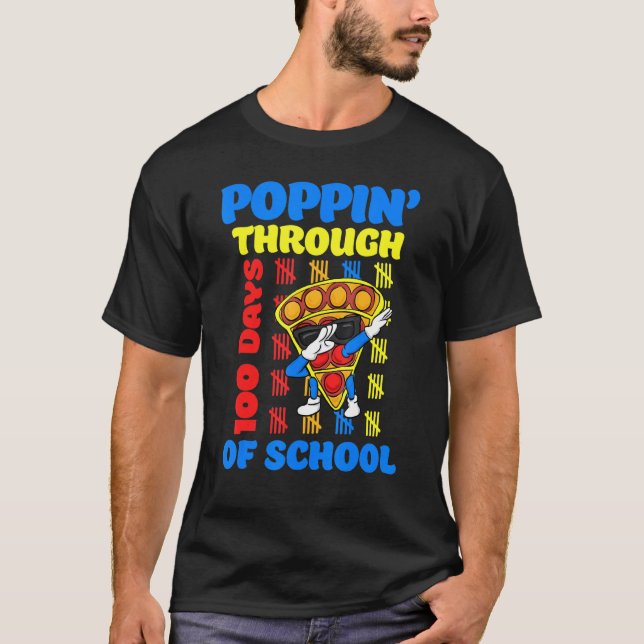 100 dagar med skolmaten Leksak T Shirt (Framsida)