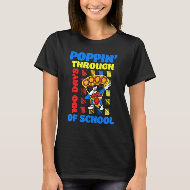 100 dagar med skolmaten Leksak T Shirt (Framsida)
