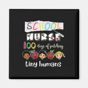 100 dagar med skolpatchering av nybörjare magnet