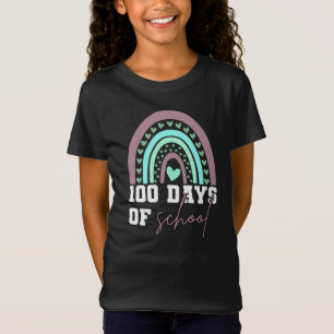 100 dagar med skolregnbåge i Firande T Shirt