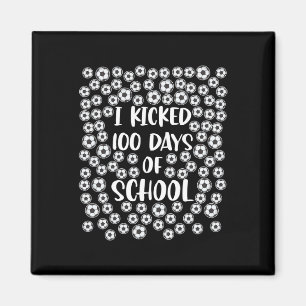 100 dagar med skolspelare Student Co Magnet