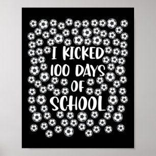 100 dagar med skolspelare Student Co Poster