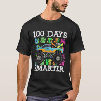 100 dagar med smartare monster Lastbil School Shir T Shirt