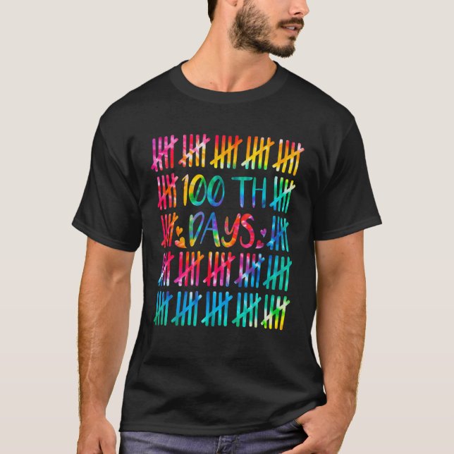 100 dagar med smartare räknetider 100 dagar t shirt (Framsida)