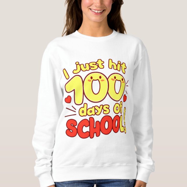 100 dagar med Stil-inredningen School Kawaii T Shirt (Framsida)