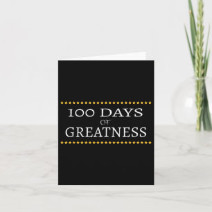 100 dagar med stor utveckling kort