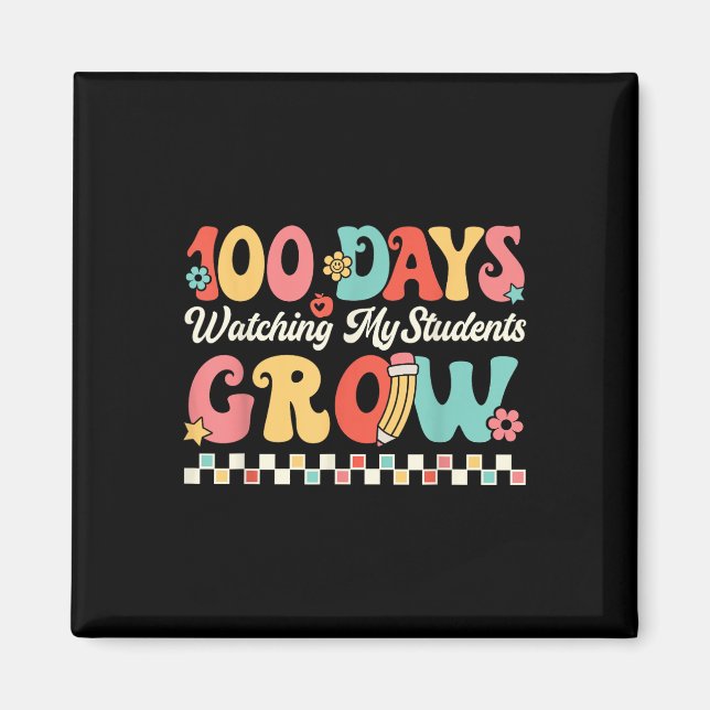 100 dagar med Studenter 100 dagar Magnet (Framsidan)