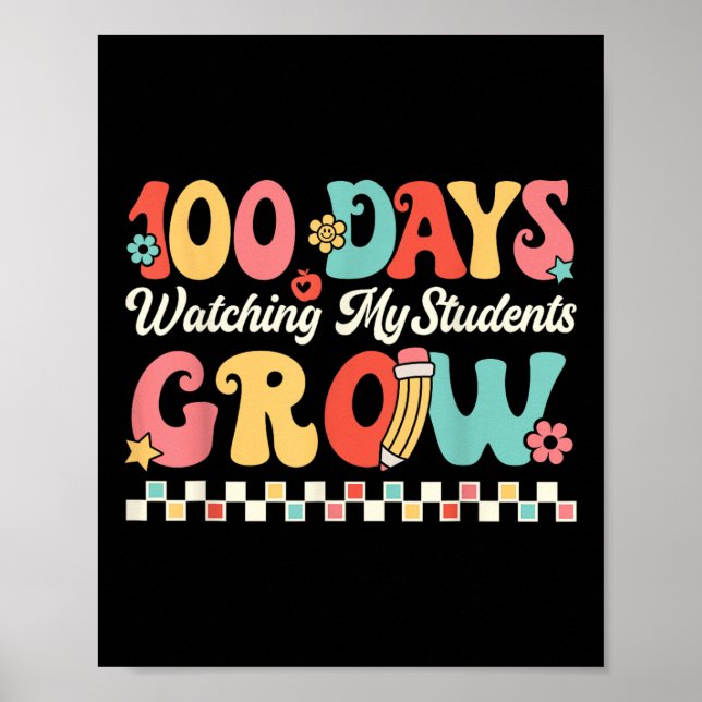 100 dagar med Studenter 100 dagar Poster (Framsidan)