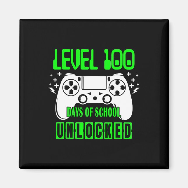 100 dagar med upplåsta videospel i skolan magnet (Framsidan)