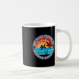 100 dagar närmare sommaren - 100 skoldagar kaffemugg