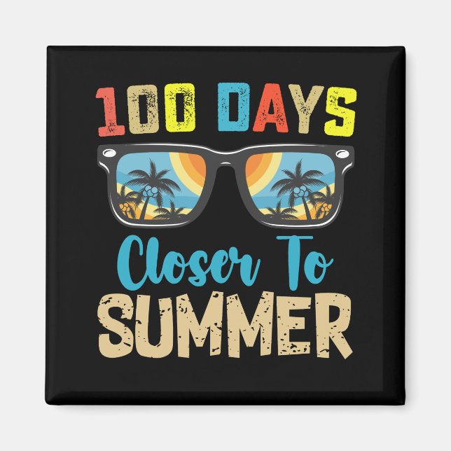100 dagar närmare sommarlovsskolan magnet (Framsidan)