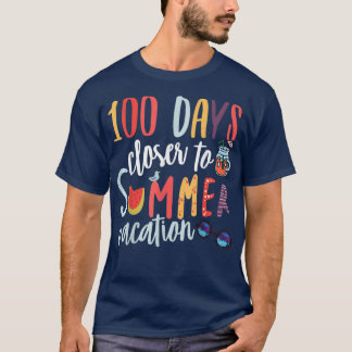 100 dagar närmare sommarsemestern T-Shirt