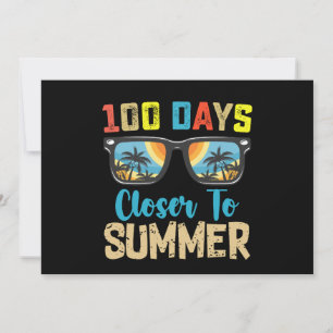100 dagar närmare sommarsemestervaccinationsskolan inbjudningar