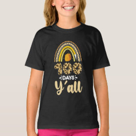 100 dagar ni alla 100:e skoldagen leopard t shirt