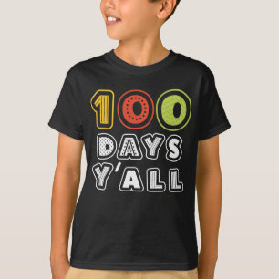 100 dagar och 100 dagar för skolan t shirt