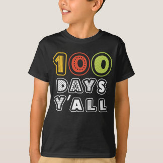 100 dagar och 100 dagar för skolan t shirt