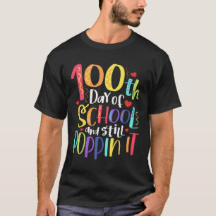 100 dagar och doppin den 100 skoldagar t shirt
