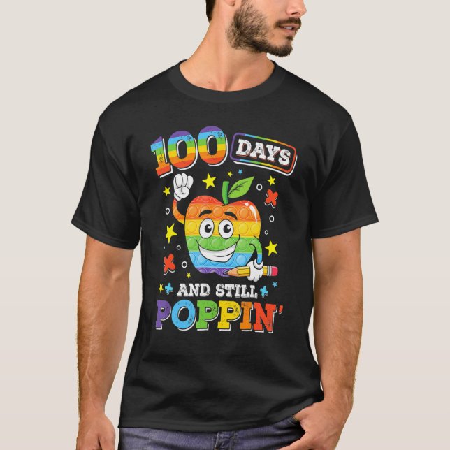 100 dagar och fortfarande 100-dagarsdagen i Scho i T Shirt (Framsida)
