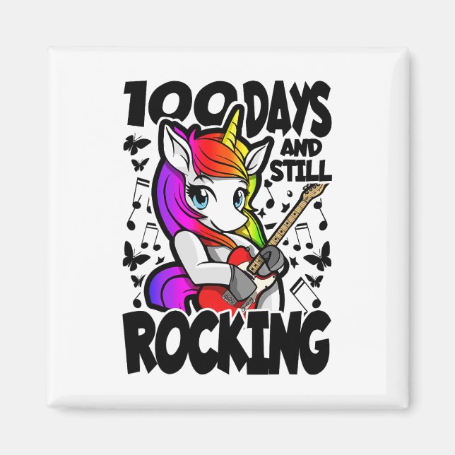 100 dagar och fortfarande i raketläge - 100 dagar  magnet (Framsidan)