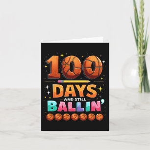 100 dagar och fortfarande Llins fina Sketll School Kort