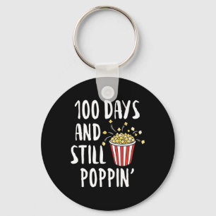 100 dagar och fortfarande Poppin populärmajsbarn 1 Nyckelring