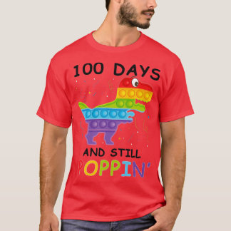 100 dagar och fortfarande Poppin Saurus kindergart T Shirt