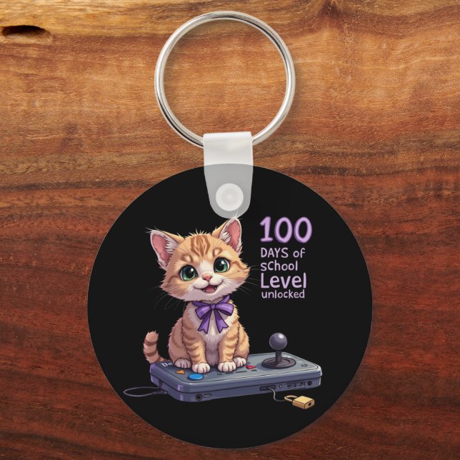 100 dagar olåst skolelev nyckelring (Framsida)