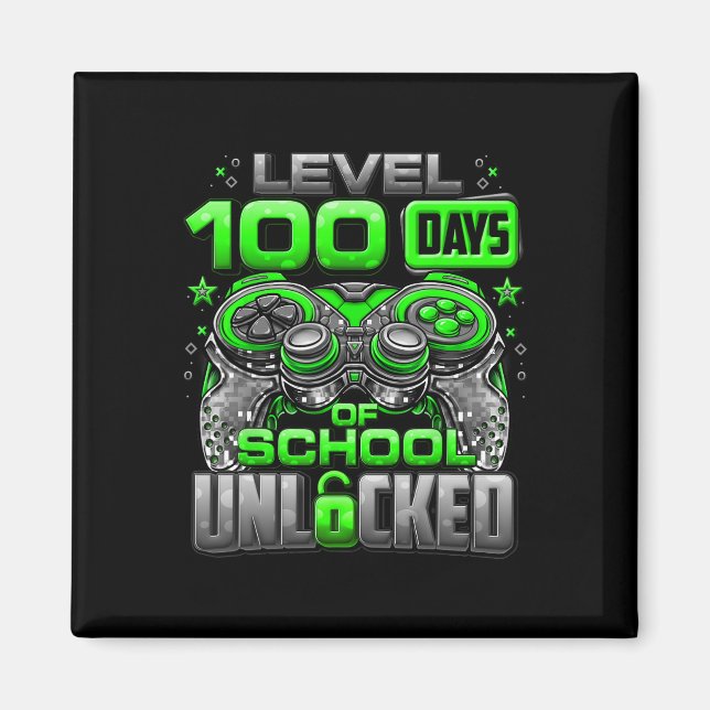 100 dagar olåsta skoldagar 100 dagar O Magnet (Framsidan)