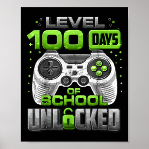 100 dagar olåsta skoldagar 100 dagar O Poster