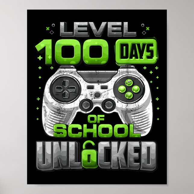 100 dagar olåsta skoldagar 100 dagar O Poster (Framsidan)