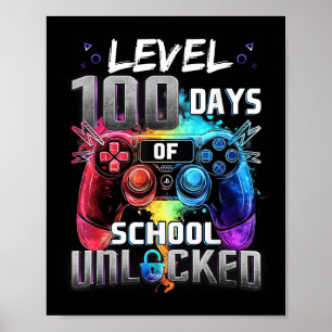 100 dagar olåsta skoldagar 100 dagar O Poster