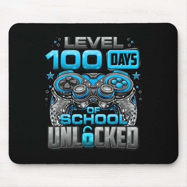 100 dagar olåsta skoldagar 100 Scho-dagen Musmatta (Framsidan)
